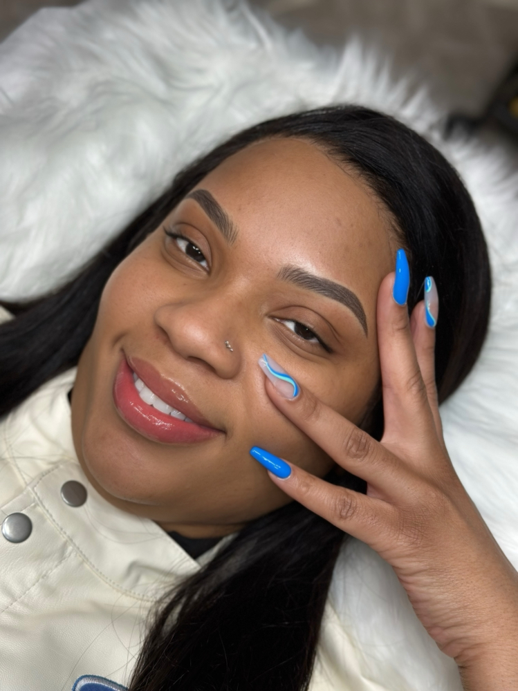 Combo Brows ( Hairstrokes + Ombre )