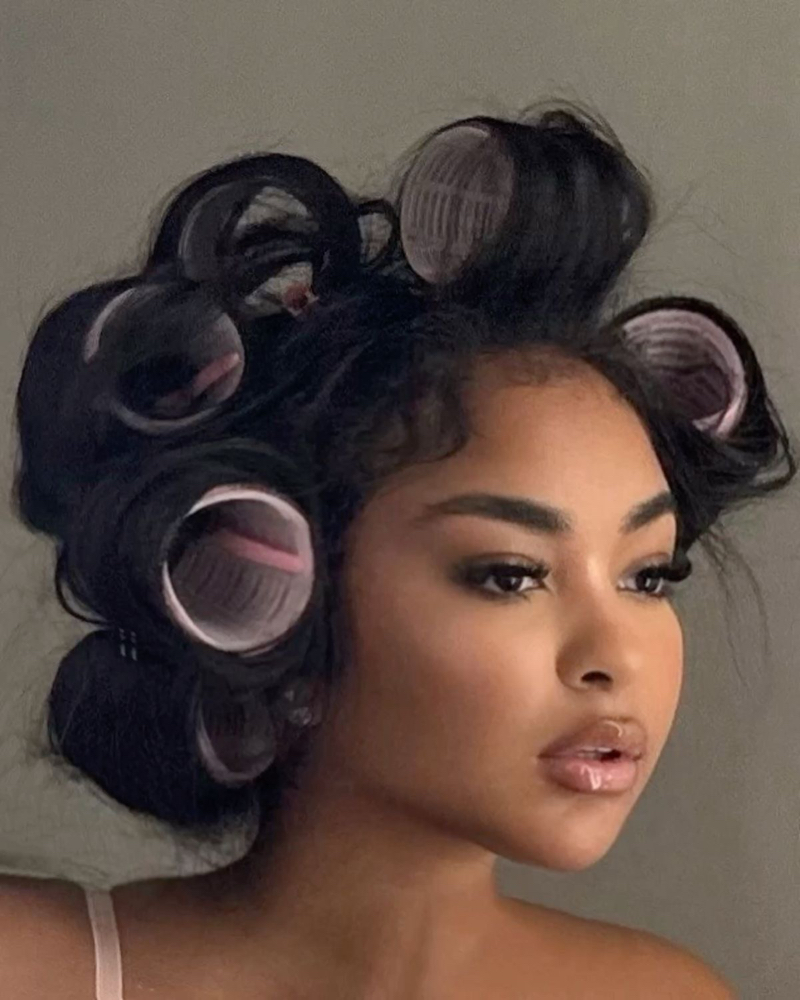 Roller Set (Relaxed Hair Only)