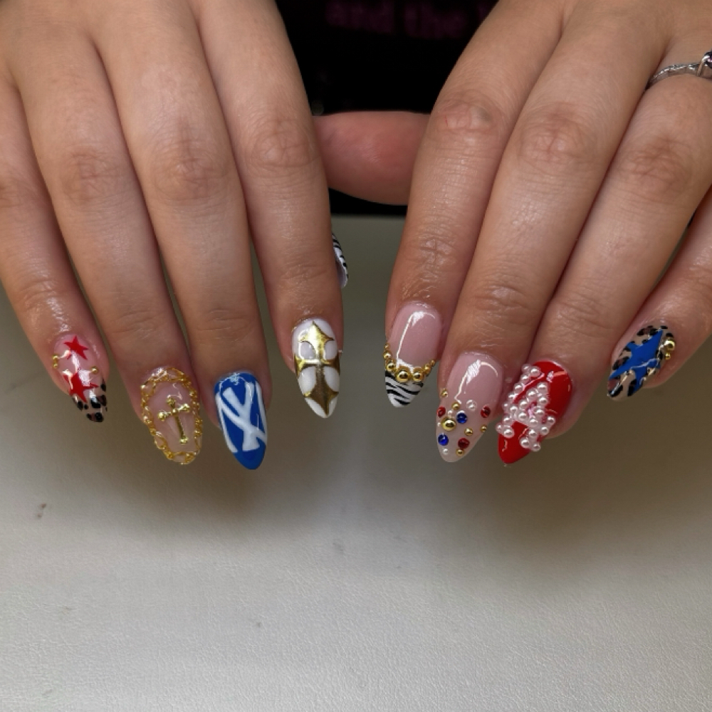 Acrylic Full Set at Nailed by Mags in Parsons, TN