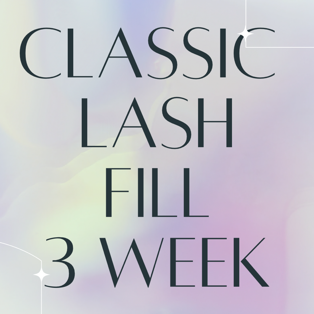 Classic Lash Fill - 3 Week