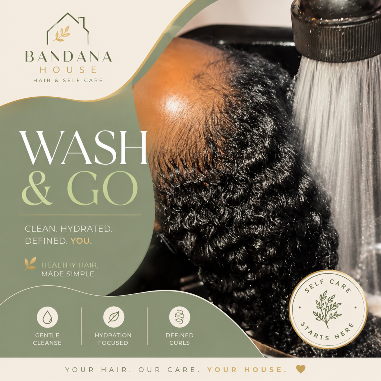 Wash & Go at Bandana House Co