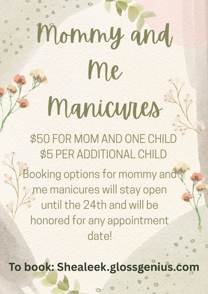 Mommy And Me Manicures
