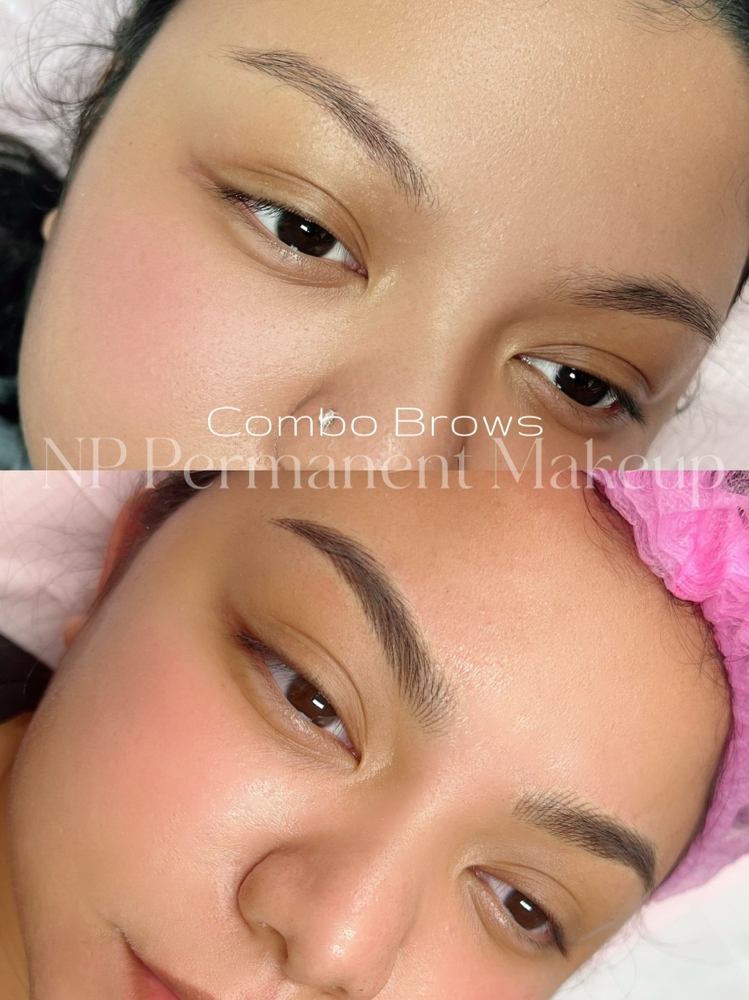 Combo Brows at NP Permanent Makeup in Oklahoma, OK