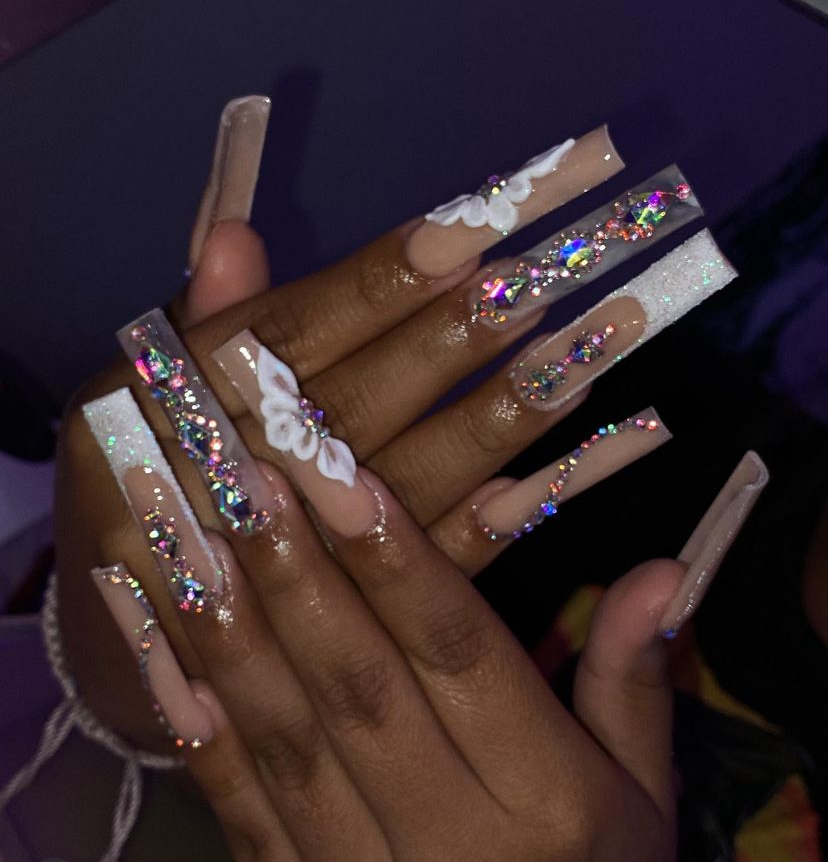 3Xl~Acrylic Set W/extra Design