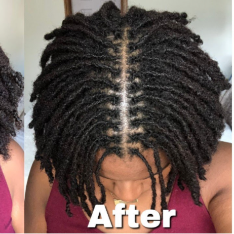 Small Loc Retwist ONLY at Naturally Crisp in Greensboro, NC