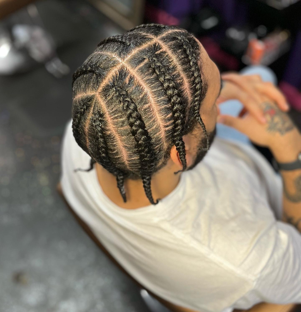 6-10 Mens Braids