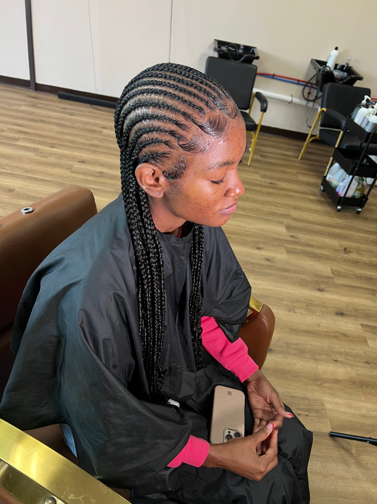 Small Braid Style at Lady Loc Up in Peoria, IL