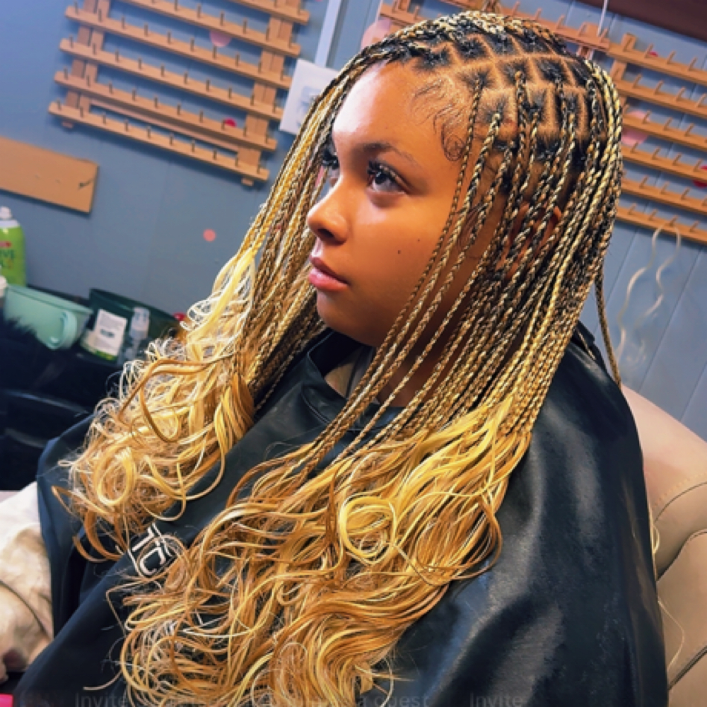 Knotless Braids at Lucky Your Hair Salon in Toledo, OH