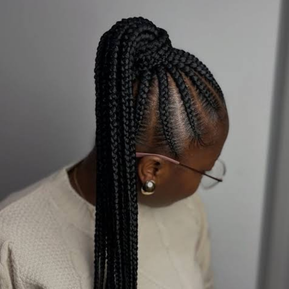 Straight Up Cornrows at Fabluxe Hair, Weave & Wigs in Atlanta, GA