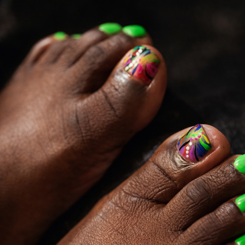 The Gloss & Go Pedi at Gel polished by Jaz in Oxford, NC