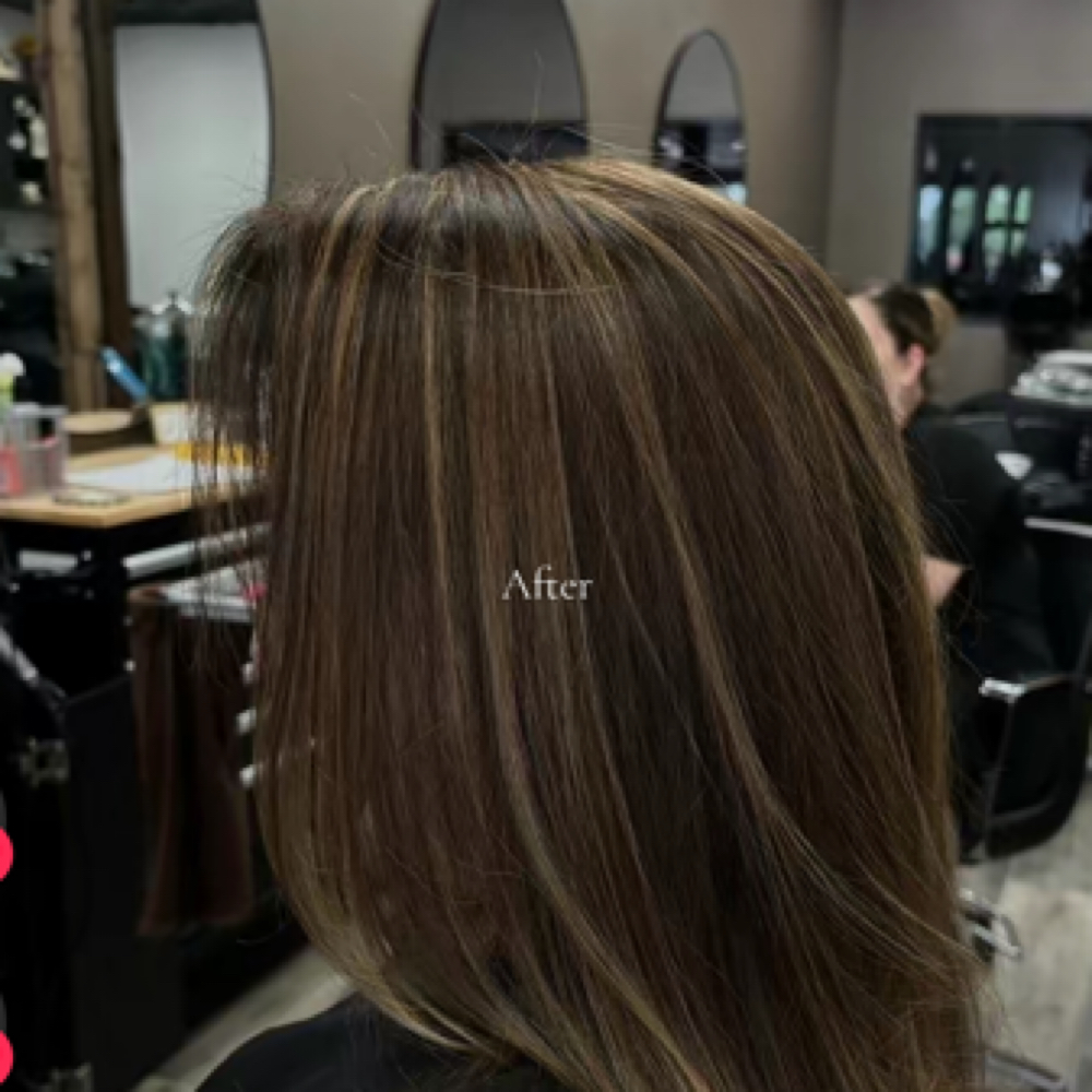 Partial Highlights & Lowlights at Desert Rose Beauty Co in Friendswood, TX