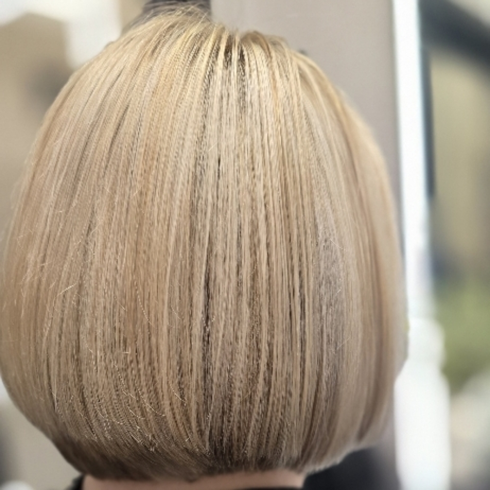 Partial Highlight & Cut at Capelli Salone' LLC in New Berlin, WI