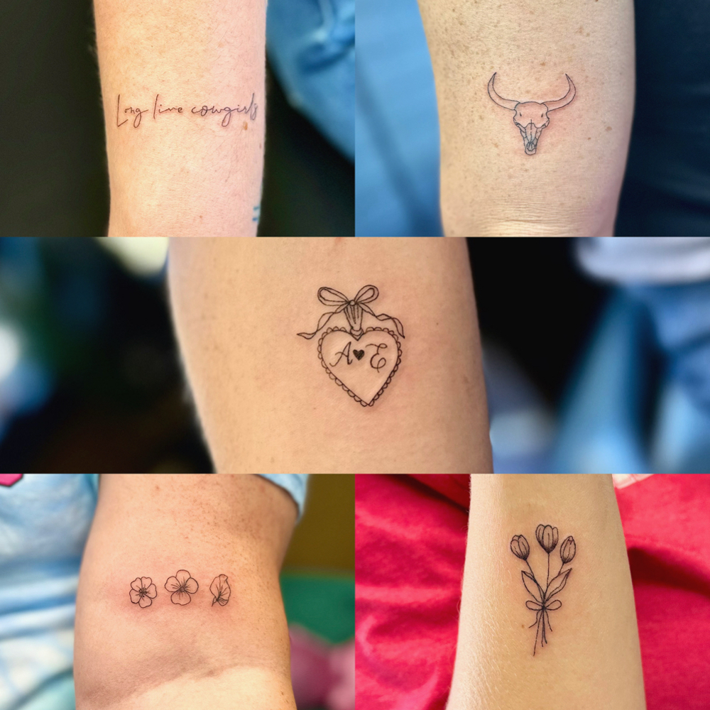 Tiny Tattoo at Lash and Brow Esthetics Specialist in Russell, KY