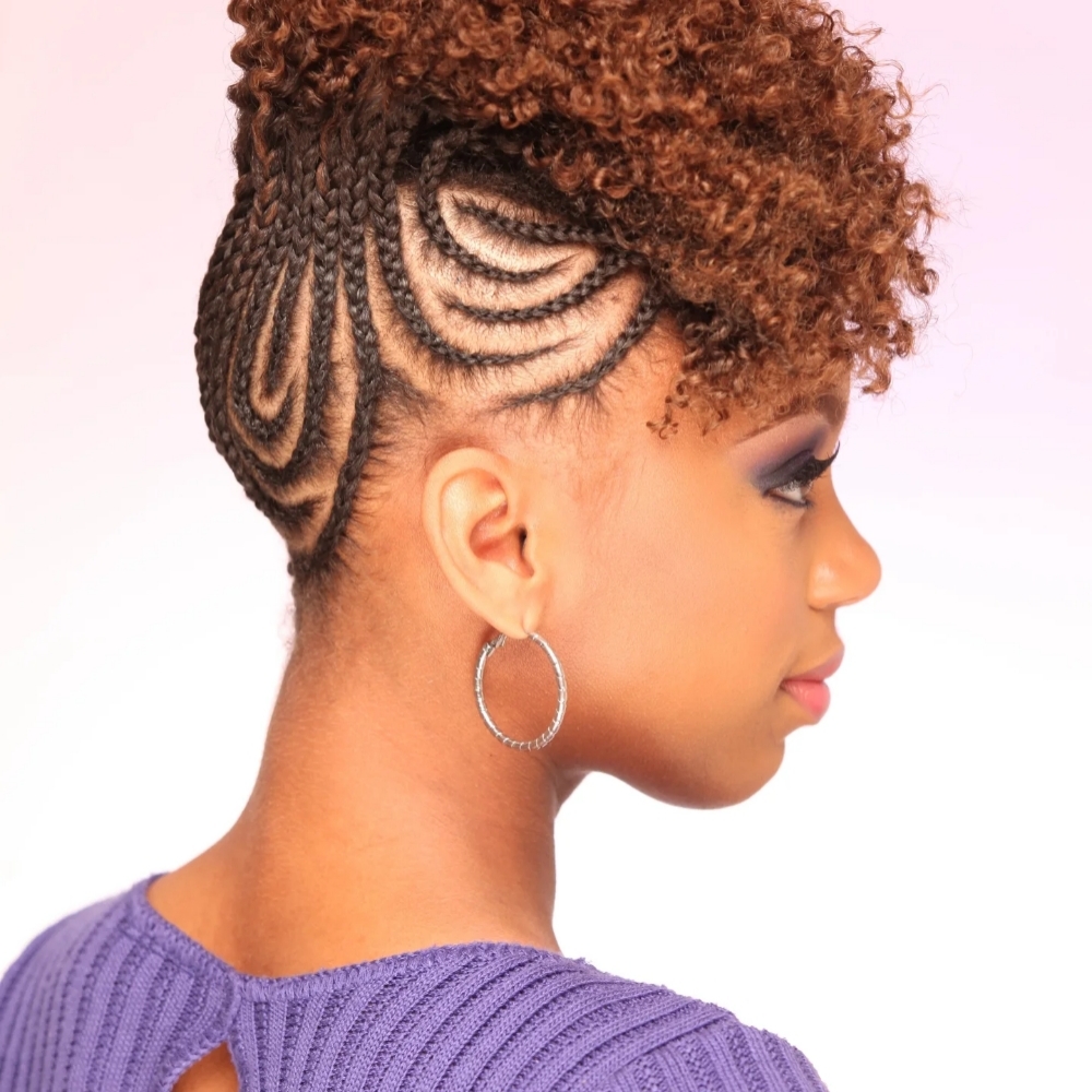 Combination Updo at Divine Elements by Temi in Hampton, GA