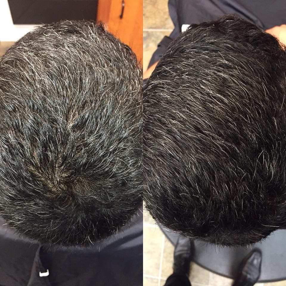 Gray blending for men