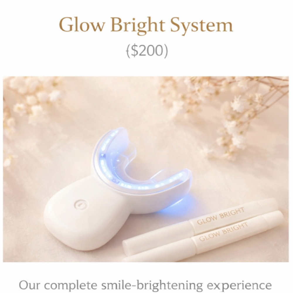 Glow Bright System at Sunflower Beauty in Whitney, TX