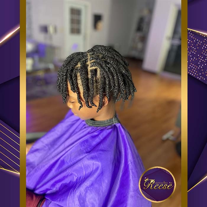 Kids Loc Retwist (Top Only)