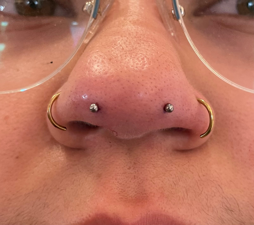 Forward Facing Nostril