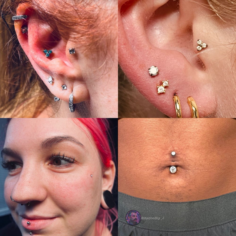 Body Piercings at Emerald Ink + Esthetics Co. 💚🦇 in Brooksville, FL