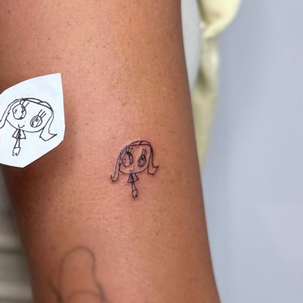 Your Childs Art Tattoo at APMU Studio in Augusta, GA