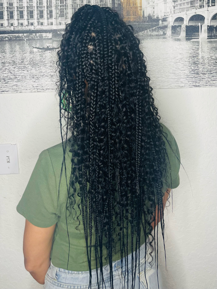 Bohemian Box Braid at Royalty Braids And Weave LLC in Melbourne, FL