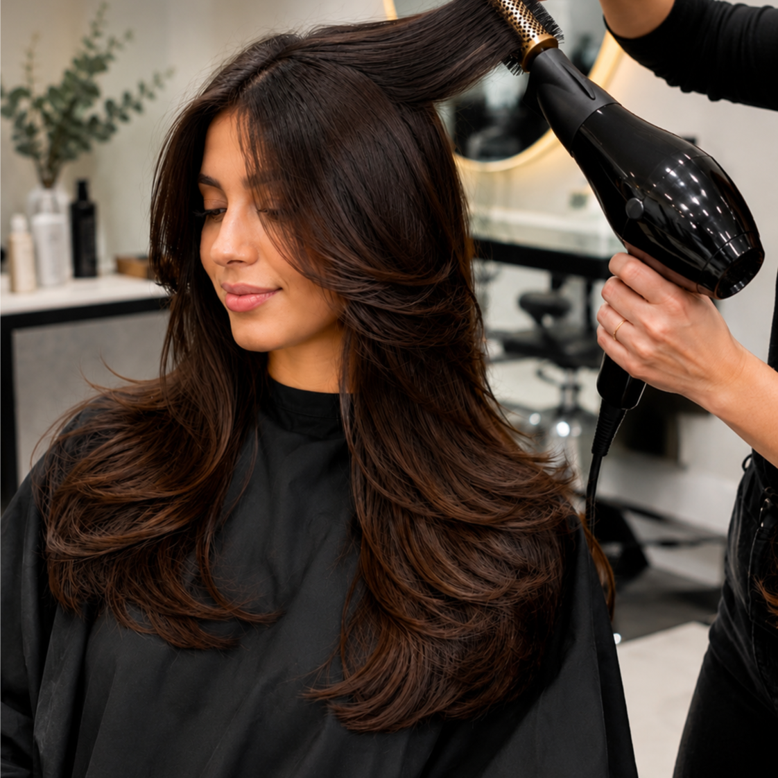 HAIRCUT & BLOW DRY at OvsAnna Beauty in GLENDALE, CA