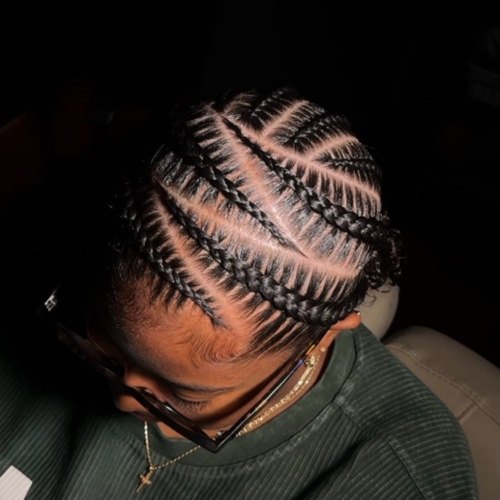 8 Braid Design at Slaid & Stitched in Arlington, TX