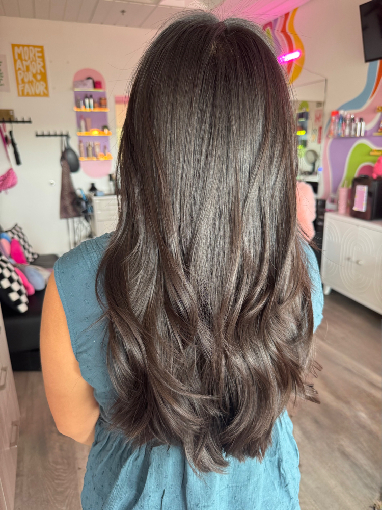 Long Haircut & Style at Vivacious Hair Co in Lexington, KY