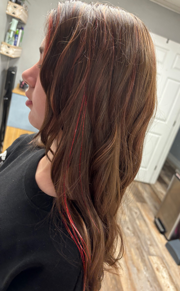 Hair Tinsel (Per Bead) at Dye In Style in Ashdown, AR
