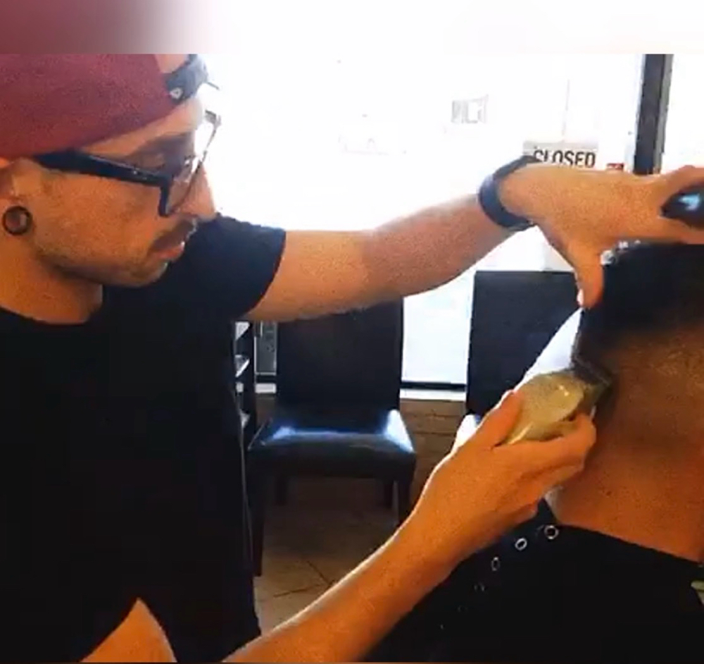Mens Cut at Erik Scissor Hands in Santa Barbara, CA