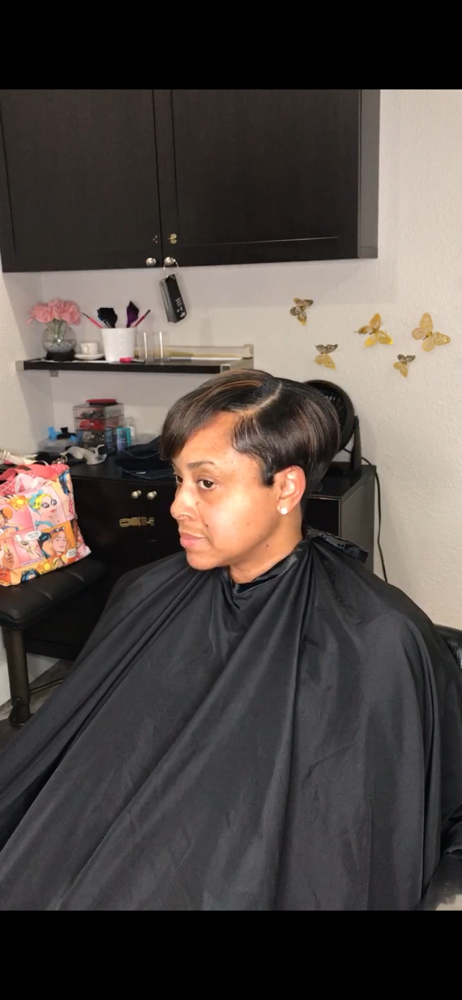 Relaxer Retouch And Style