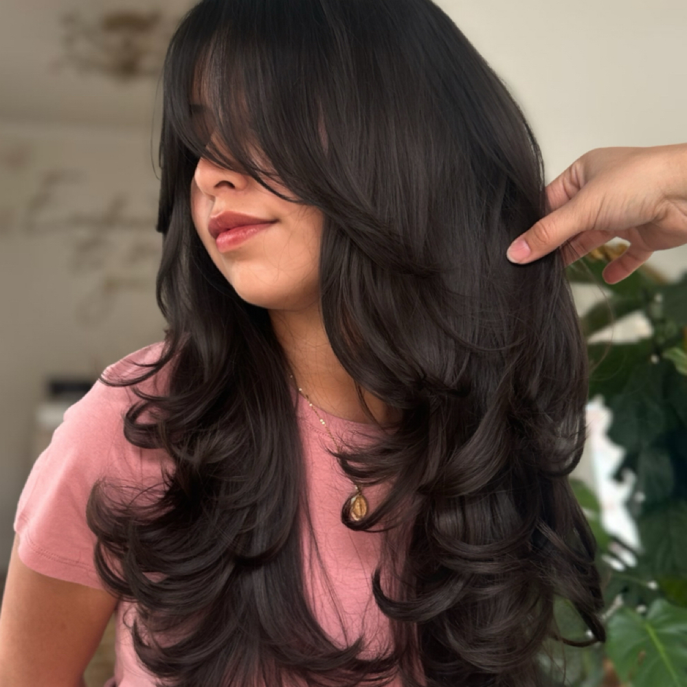 Women’s Haircut at Tima’s Hair studio in Alexandria, VA