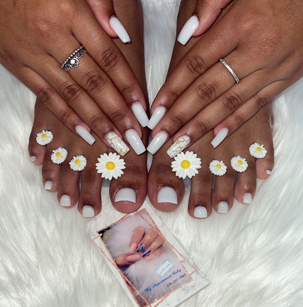 Combo Manicure And Pedicure Gel