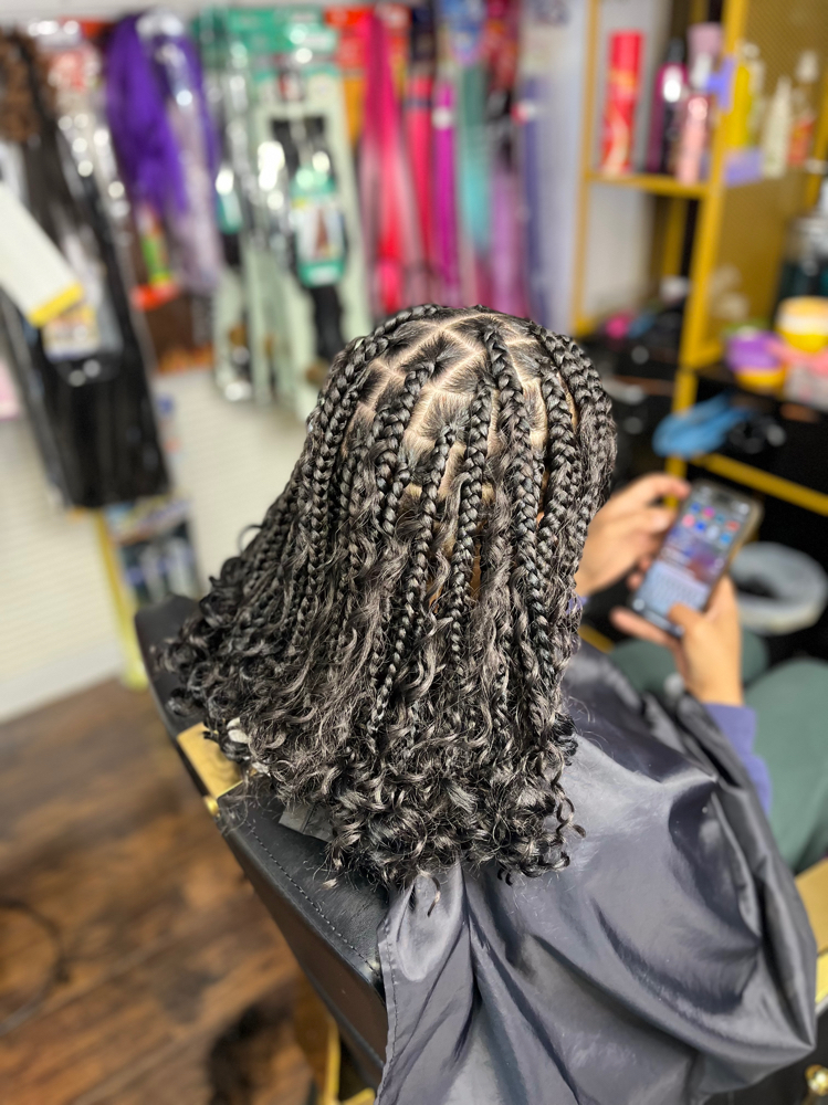 Knotless Boho Bob