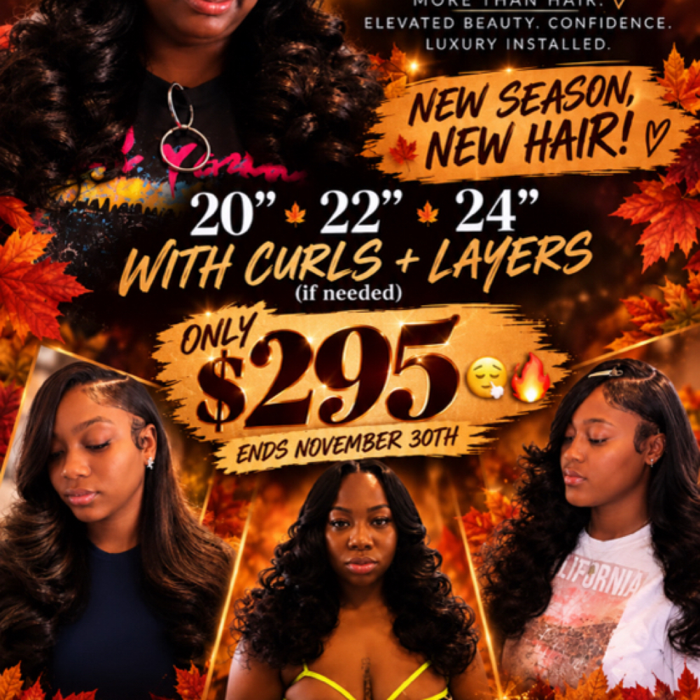 Traditional QW W/ 20,22,24 W/ Curls at Touchbyjay in Hammond, IN