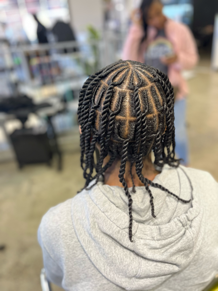 Flat Twist 2 Strand(Long)