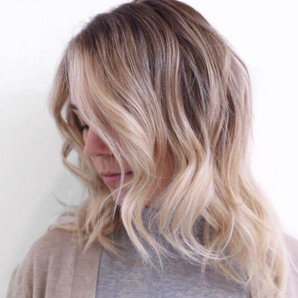 SOFT BALAYAGE BLONDE at Gosia’s Studio in Shelby Twp, MI