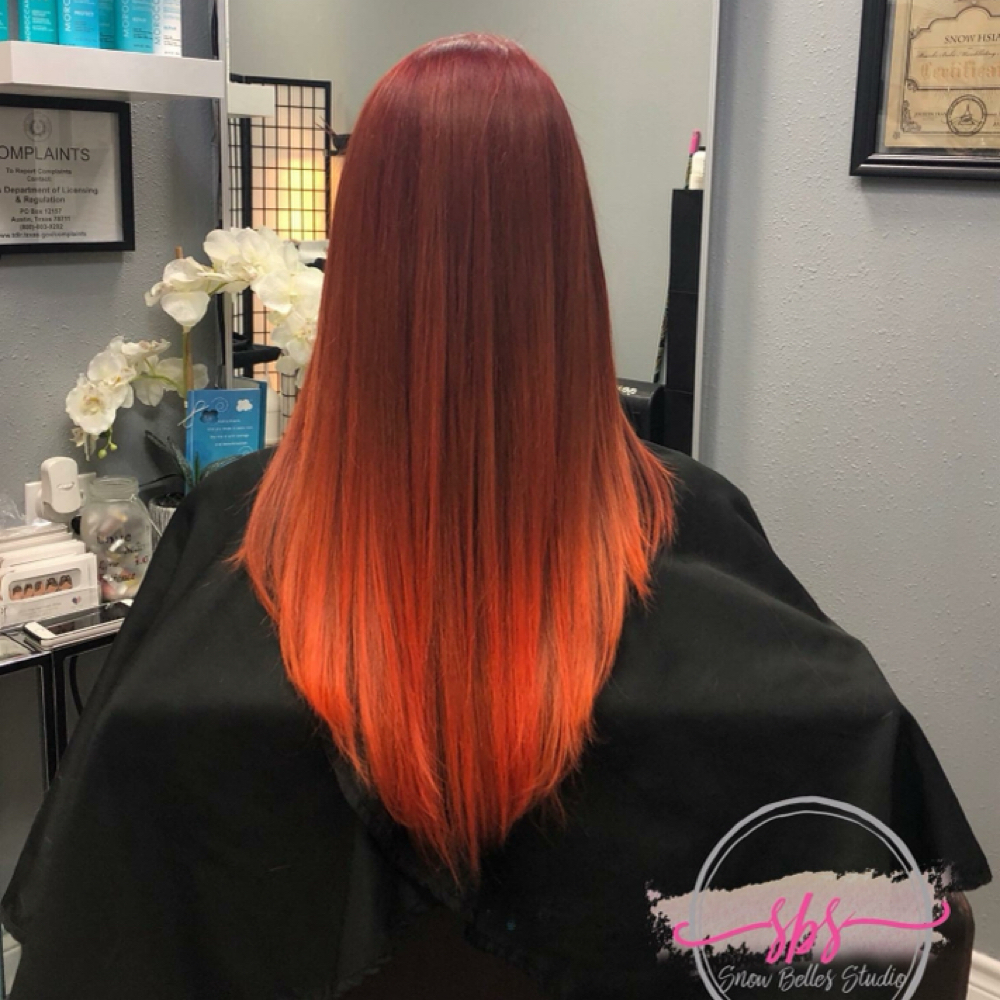 Hair Color at Snow Belles Studio-Luxury Beauty in Round Rock, TX