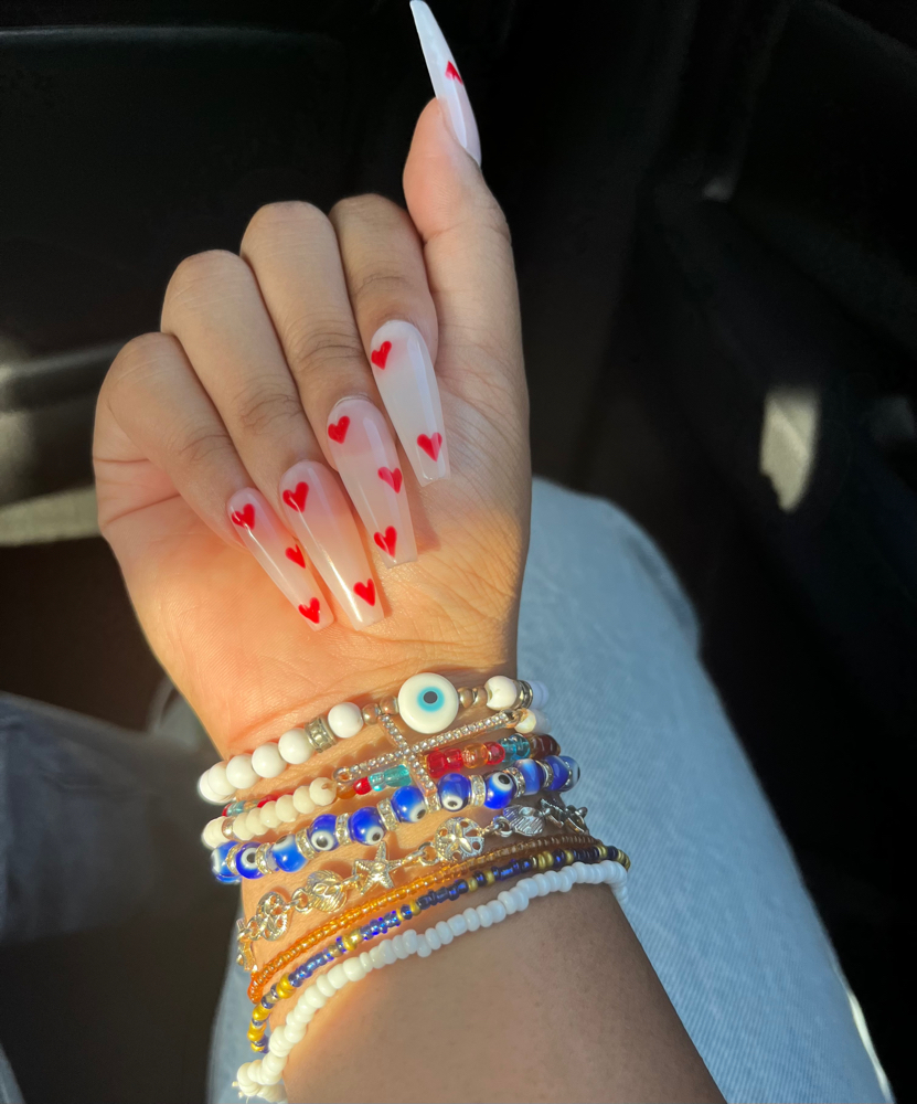 Full Set- Long (No Designs)