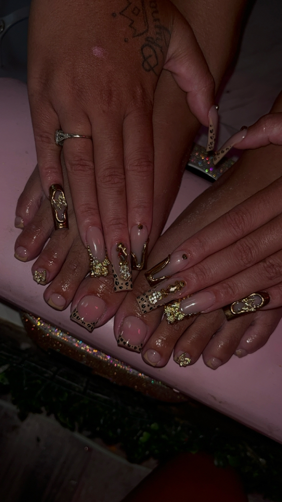 Boujee Nail & Toe Combo🫶🏽