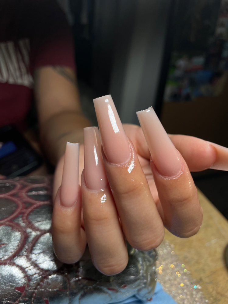 Long 6-7 Solid Base Color Acrylic