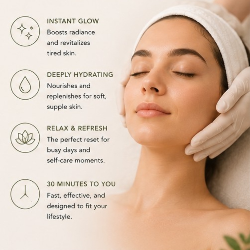 On THE Glow Facial at Face Palette Aesthetics in Franklin, WI