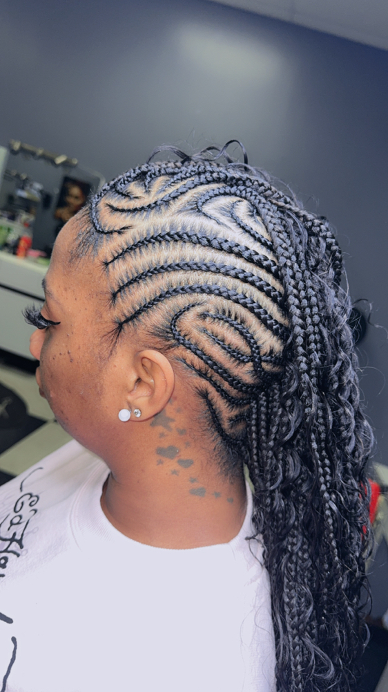 Versatile Braided Mohawk