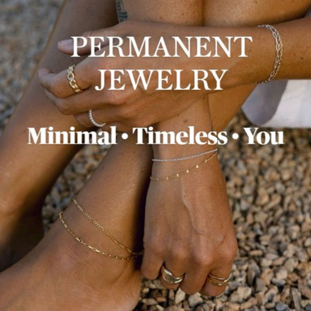 Permanent Jewelry at ROSE BROWSZ & BEAUTY ACADEMY in Roseville, CA