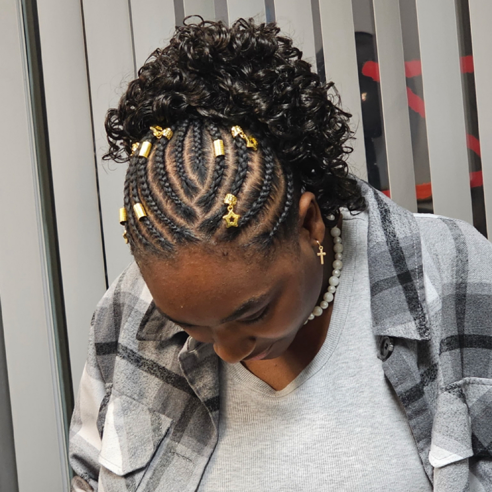 Braids To The Back Or Braids Down