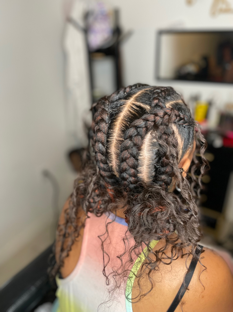 Braided Boho Buns