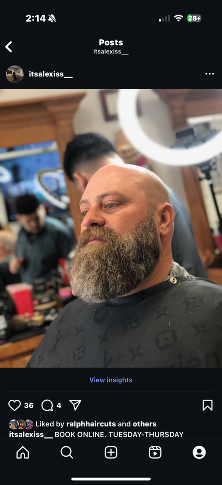 EDGE UP/ BEARD ONLY