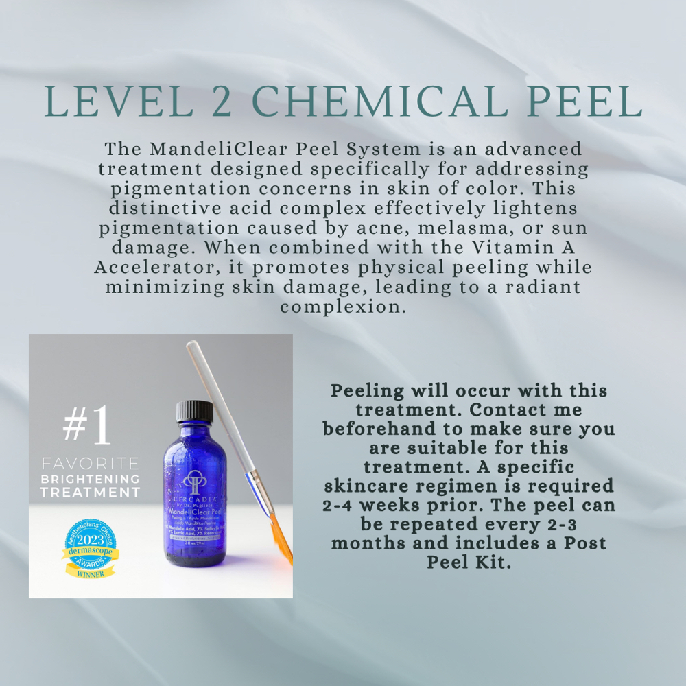Level 2 Peel at Robles Esthetics in Kingwood, TX