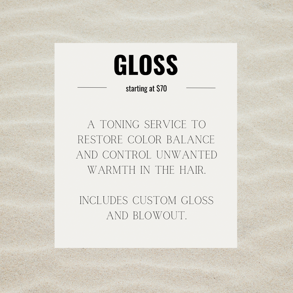 Gloss at Newave Hair Lounge in Florida, FL