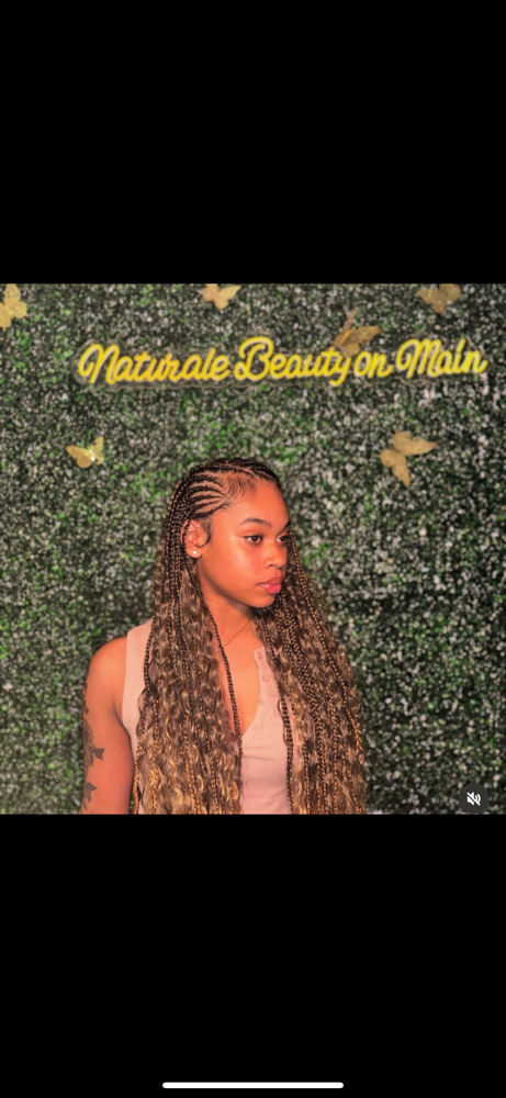 Fulani Re-Braid (Returning Client)
